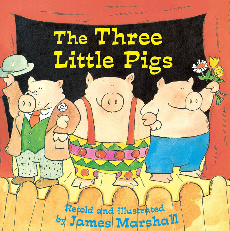 Three Little Pigs Book Cover