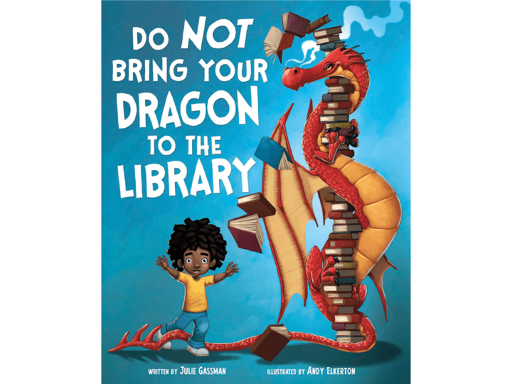 Do Not Bring Your Dragon to the Library book cover.