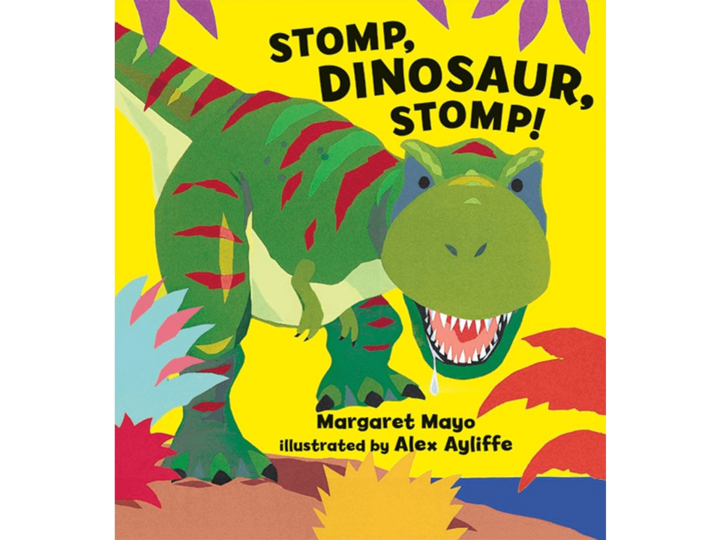 Stomp, Dinosaur, Stomp! book cover.